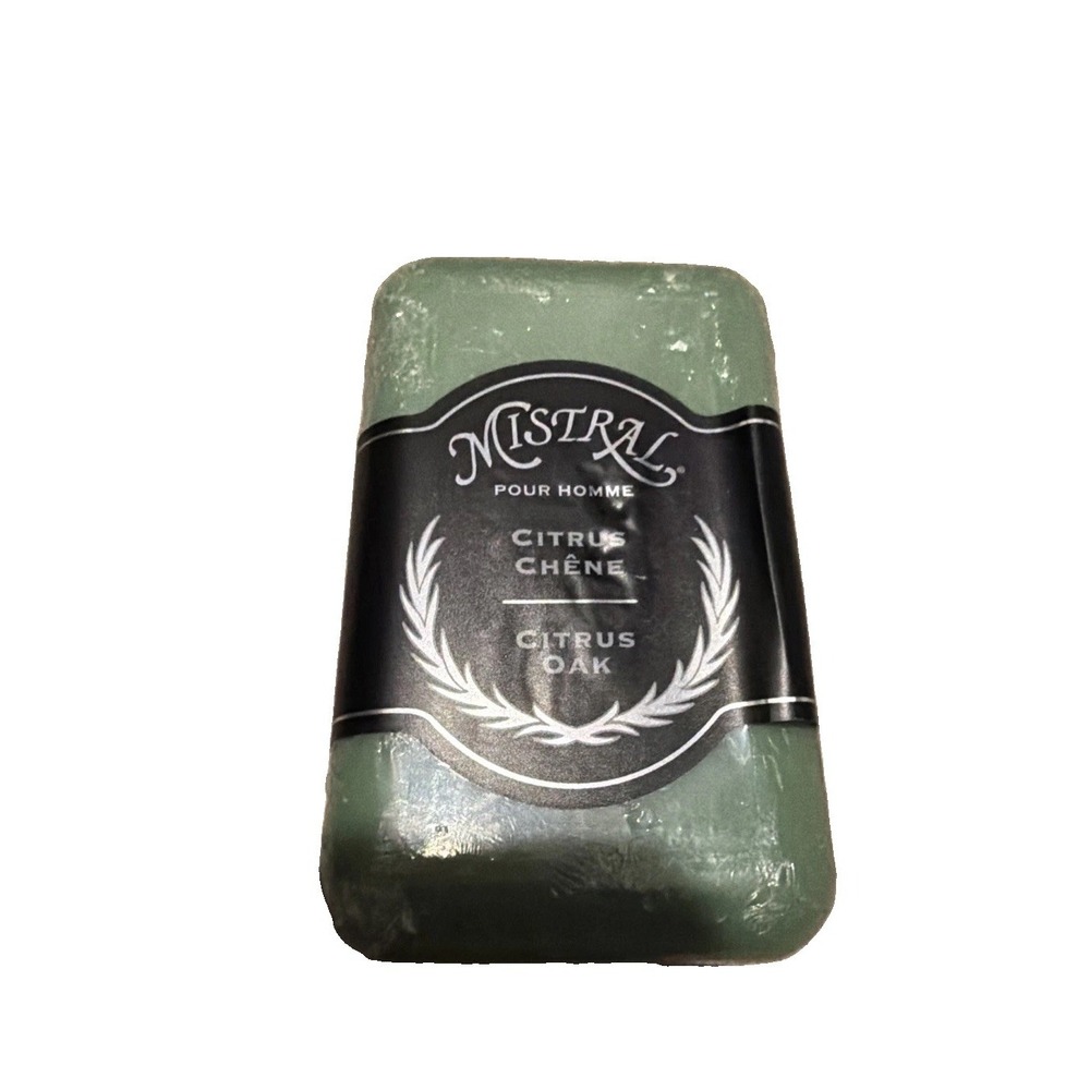 New Mistral Citrus Oak Luxury Man Soap Sealed Pour Homme